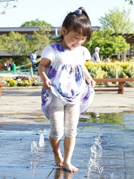 ゆん☺さん（キッズ・100cm）の夏コーディネート