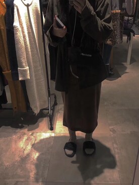 MoEgaWkkさん（レディース・167cm）の冬コーディネート