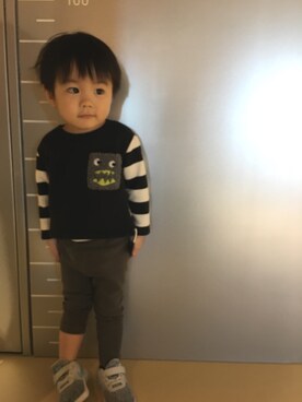 SOTA♣︎さん（キッズ・90cm）の春コーディネート