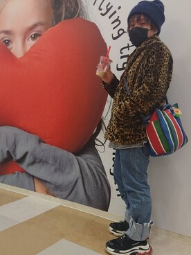 「vetements」｜「アイテム（ニットキャップ/ビーニー）」を使った、ihateyouさん（メンズ・167cm）の冬コーディネート