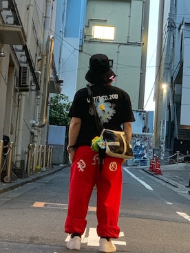 「アイテム（チャーム、その他）」を使った、ihateyouさん（メンズ・167cm）の春コーディネート
