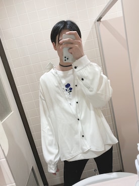 「お気に入りコーデ」｜「アイテム（スウェット）」を使った、まっちゃさん（メンズ・182cm）の冬コーディネート