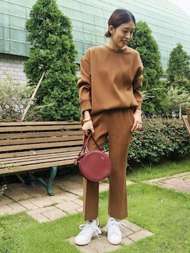 「スタンスミス」｜YUASAさん（レディース・155cm）の夏コーディネート