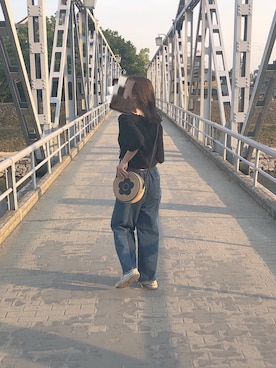 y🍮さん（レディース・158cm）の夏コーディネート