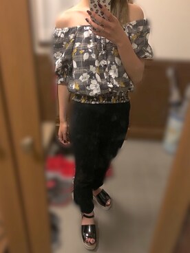 y🍮さん（レディース・158cm）の秋コーディネート