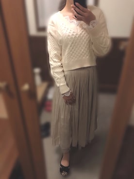 y🍮さん(レディース・158cm)の冬コーディネート