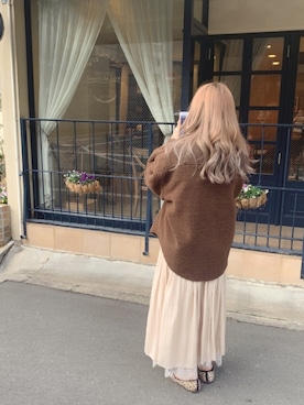 y🍮さん（レディース・158cm）の冬コーディネート