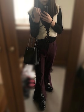 y🍮さん（レディース・158cm）の春コーディネート