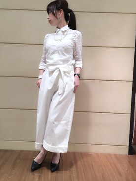 「ナラカミーチェ」｜Rosettaさん（レディース・155cm）の夏コーディネート
