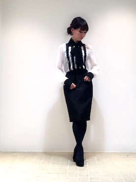 「食事会」｜Rosettaさん（レディース・155cm）の秋コーディネート