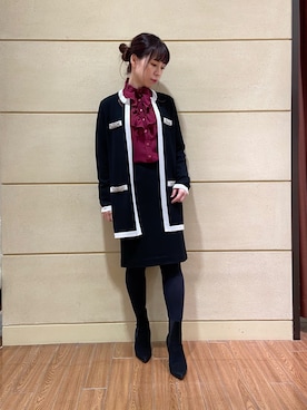 Rosettaさん（レディース・155cm）の冬コーディネート