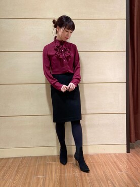 Rosettaさん（レディース・155cm）の冬コーディネート