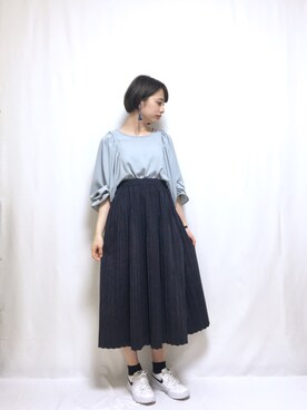 momoさん（レディース・156cm）の春コーディネート