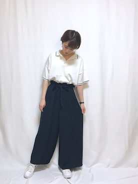 momoさん（レディース・156cm）の夏コーディネート