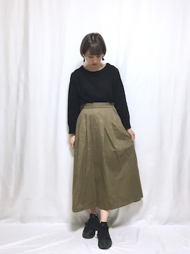 momoさん(レディース・156cm)の冬コーディネート