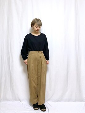 momoさん(レディース・156cm)の冬コーディネート