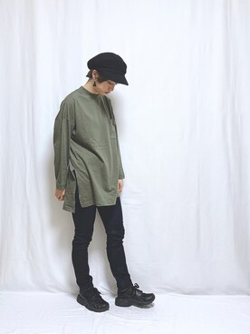 momoさん（レディース・156cm）の冬コーディネート