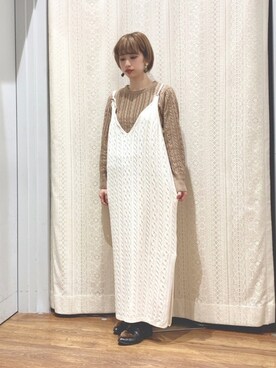 momoさん（レディース・155cm）の秋コーディネート