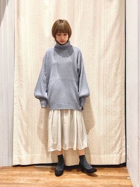 momoさん（レディース・155cm）の秋コーディネート