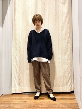 momoさん(レディース・155cm)の秋コーディネート