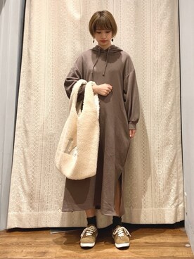 momoさん（レディース・155cm）の秋コーディネート