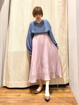 momoさん（レディース・155cm）の冬コーディネート