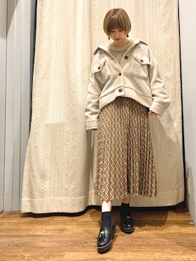 momoさん(レディース・155cm)の冬コーディネート