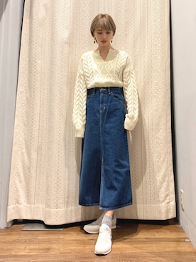 momoさん(レディース・155cm)の冬コーディネート