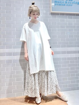 momoさん（レディース・155cm）の夏コーディネート