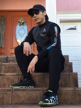 「ランニング」｜KATSUYA TERADAさん（メンズ・171cm・30代）の冬コーディネート