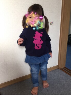 chanchan◡̈⃝︎さん（キッズ・90cm）の冬コーディネート