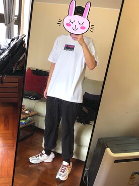 「CLOT（クロット）のアイテム（トップス）」を使った、yam_maxさん（メンズ・183cm）の冬コーディネート