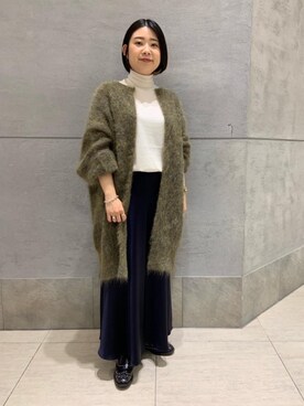 UEDA HONOさん（レディース・155cm）の秋コーディネート