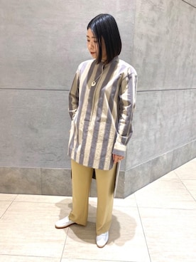 UEDA HONOさん（レディース・155cm）の春コーディネート