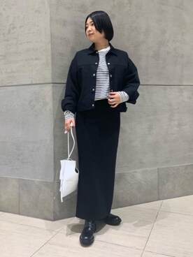 UEDA HONOさん(レディース・155cm)の冬コーディネート