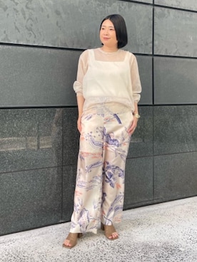 UEDA HONOさん（レディース・155cm）の春コーディネート