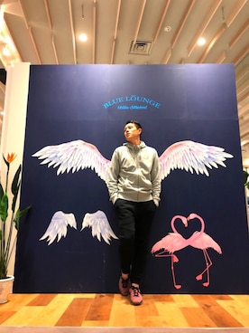 「NIKE SPORTSWEAR（ナイキスポーツウェアー）のアイテム（その他パンツ）」を使った、SUMMER STYLEさん（メンズ・175cm）の冬コーディネート