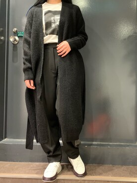 「RE LEAN（レリーン）のアイテム」を使った、ayakaさん（レディース・160cm）の冬コーディネート