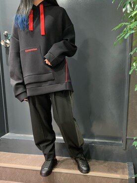 「RE LEAN（レリーン）のアイテム」を使った、ayakaさん（レディース・160cm）の冬コーディネート