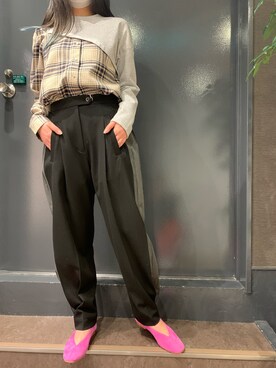 「RE LEAN（レリーン）のアイテム」を使った、ayakaさん（レディース・160cm）の冬コーディネート