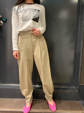 「RE LEAN（レリーン）のアイテム」を使った、ayakaさん（レディース・160cm）の冬コーディネート