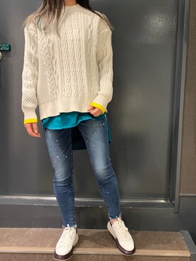 ayakaさん（レディース・160cm）の冬コーディネート