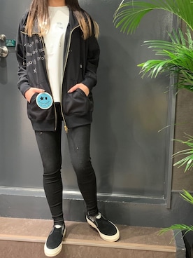 「MSGM（エムエスジーエム）のアイテム」を使った、ayakaさん（レディース・160cm）の冬コーディネート