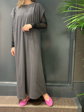 「B'2nd（ビーセカンド）のアイテム（ワンピース/ドレス）」を使った、ayakaさん（レディース・160cm）の春コーディネート