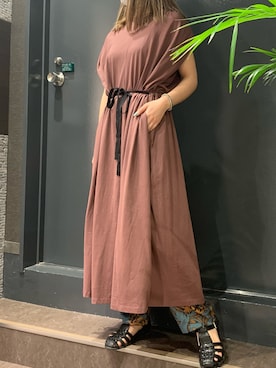 「B'2nd（ビーセカンド）のアイテム（ワンピース/ドレス）」を使った、ayakaさん（レディース・160cm）の夏コーディネート