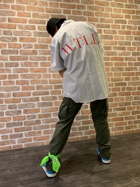 「L.H.P（エルエイチピー）のアイテム（帽子）」を使った、takuya satoさん（メンズ・182cm）の春コーディネート