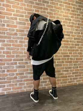 「NILoS（ニルズ）のアイテム」を使った、takuya satoさん（メンズ・182cm）の春コーディネート