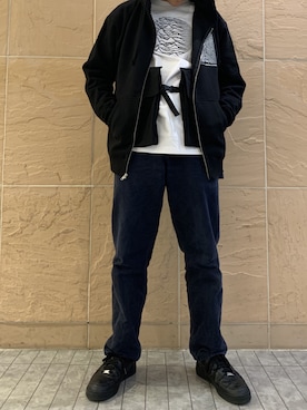 takuya satoさん（メンズ・182cm）の冬コーディネート