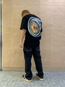 「BlackEyePatch（ブラックアイパッチ）のアイテム」を使った、takuya satoさん（メンズ・182cm）の夏コーディネート