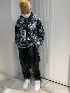 「thisisneverthat（ディスイズネバーザット）のアイテム（ジャケット/アウター）」を使った、takuya satoさん（メンズ・182cm）の秋コーディネート